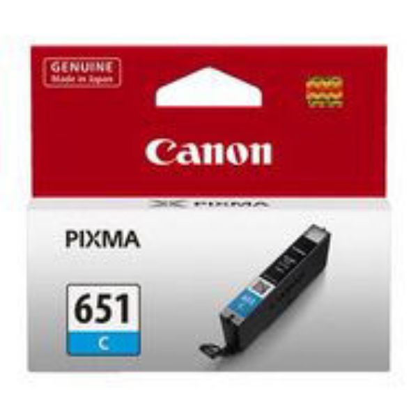 Picture of Canon CLI-651 Cyan Ink Cartridge