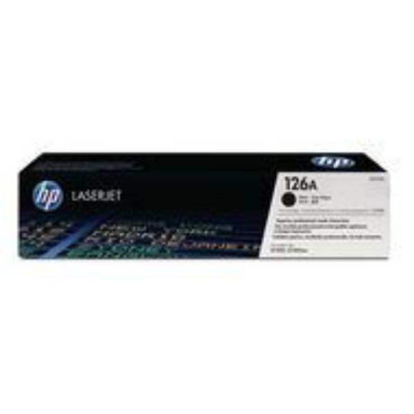 Picture of HP #126A Black Toner Cartridge