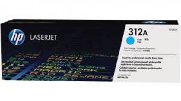 Picture of HP 312A Cyan Toner Cartridge