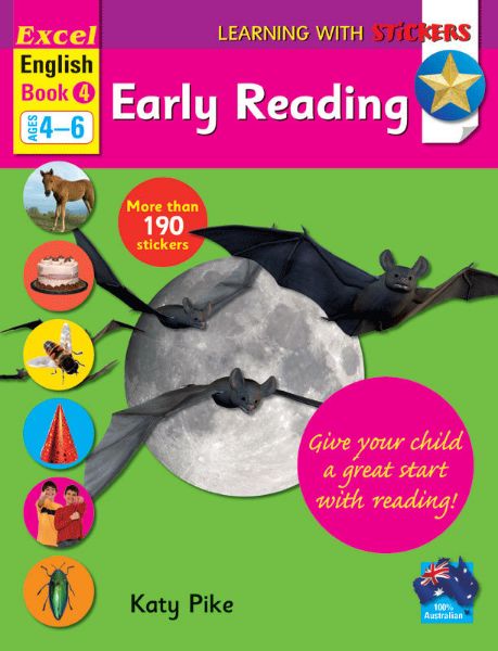 Picture of Excel Learning with Stickers - English Book 4 School Skills