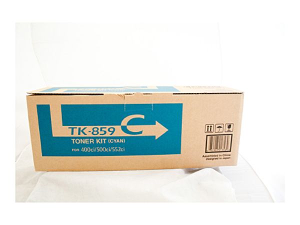 Picture of Kyocera TK-859 Cyan Toner Cartridge