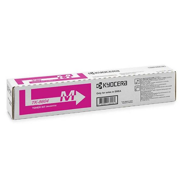 Picture of Kyocera TK-8604 Magenta Toner Cartridge