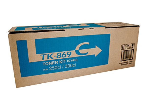 Picture of Kyocera TK-869 Cyan TOner Cartridge