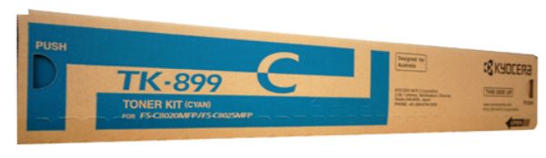 Picture of Kyocera TK-899 Cyan Toner Cartridge