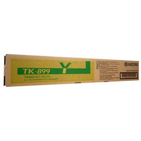 Picture of Kyocera TK-899 Yellow Toner Cartridge
