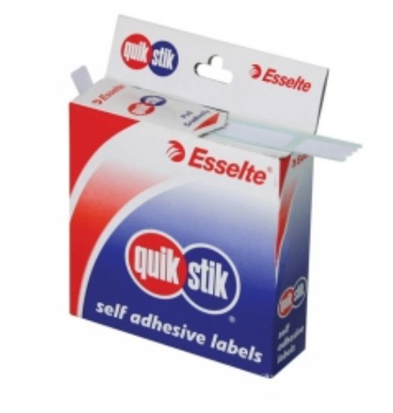 Picture of Labels Quik Stik 29mm x 76mm White