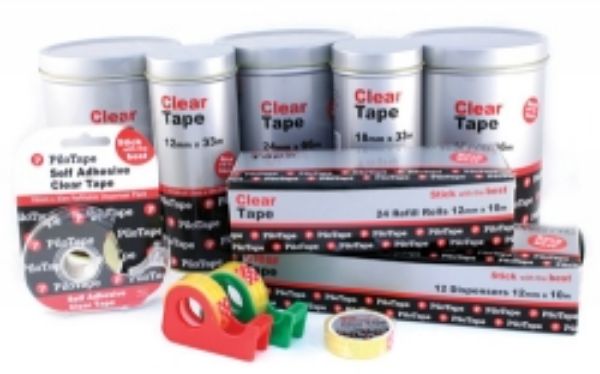 Picture of Tape Pilotape Clear 12mm x 66m