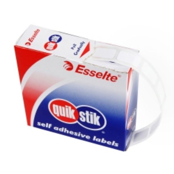 Picture of Labels Quik Stik 10mm x 16mm White