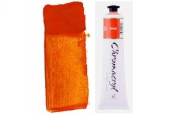 Picture of Paint Chromacryl 75ml Acrylic Orange