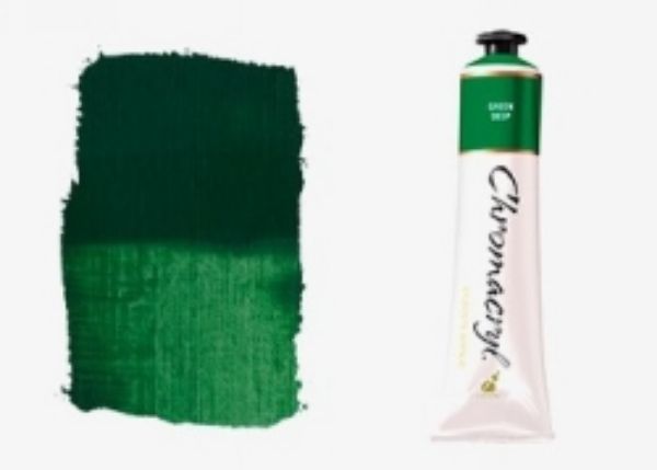 Picture of Paint Chromacryl 75ml Acrylic Deep Green