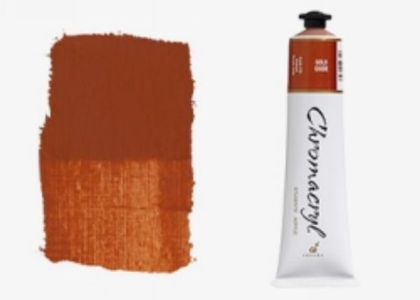 Picture of Paint Chromacryl 75ml Acrylic Gold Oxide