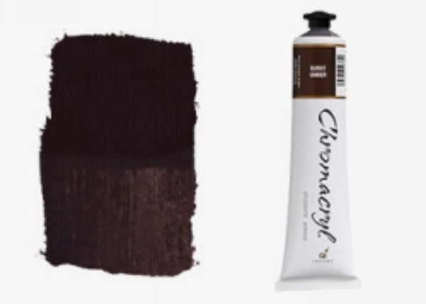 Picture of Paint Chromacryl 75ml Acrylic Burnt Umber