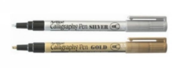 Picture of Pen Calligraphy Artline 993 2.5mm Gold/Silver