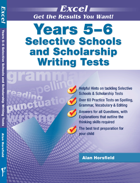 Picture of Excel Test Skills - Selective Schools and Scholarship Writing Tests Years 5-6