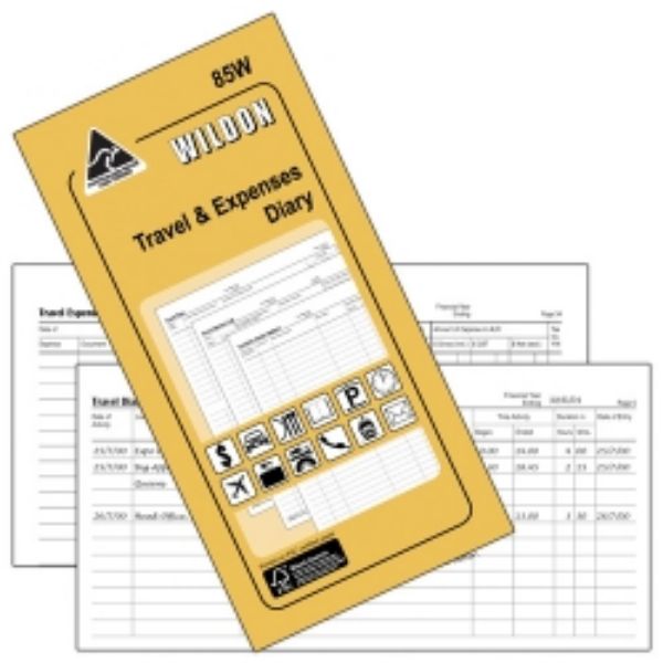 Picture of Travel & Expenses Diary Wildon #85W