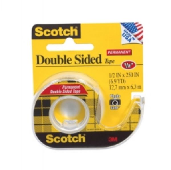 Picture of Tape Double Sided Scotch #136P 12.7mm x 6.3m