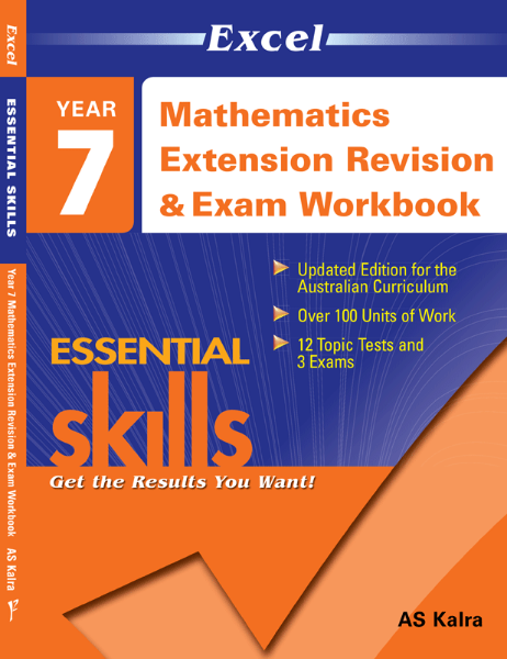 Picture of Excel Essential Skills - Mathematics Extension Revision & Exam Workbook