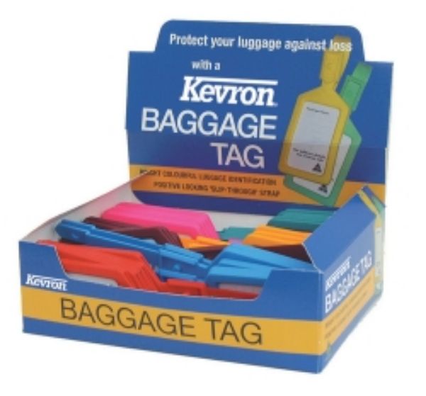 Picture of Luggage Label Kevron Plastic