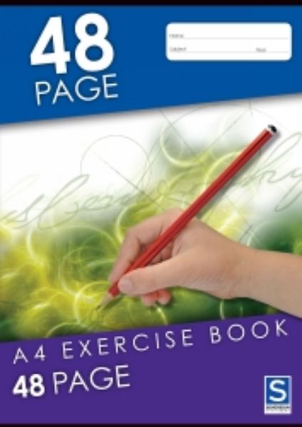 Picture of Exercise Book A4 48 Pages 8mm