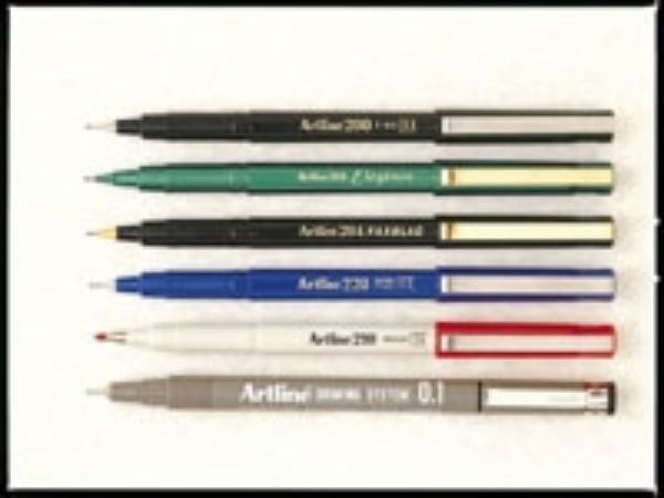 Picture of Marker Artline #220 Assorted 0.2mm