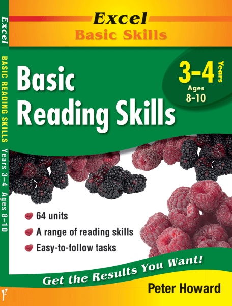 Picture of Excel Basic Skills - Basic Reading Skills Years 3 - 4