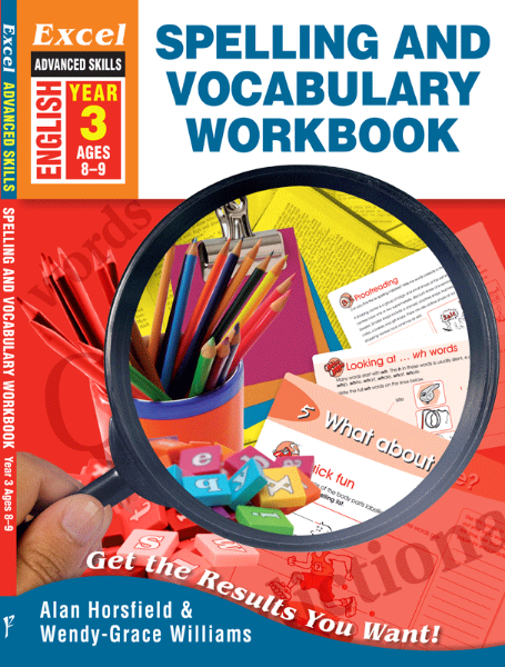 Picture of Excel Advanced Skills - Spelling and Vocabulary Workbook Year 3