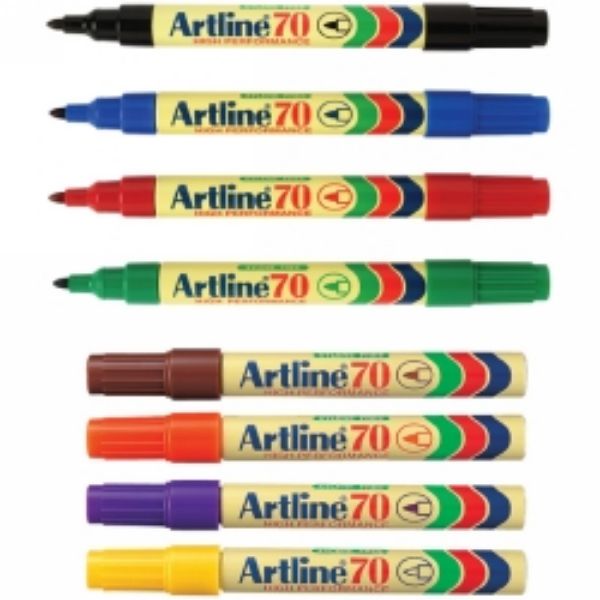 Picture of Marker Artline #70 Assorted (Xylene Free)