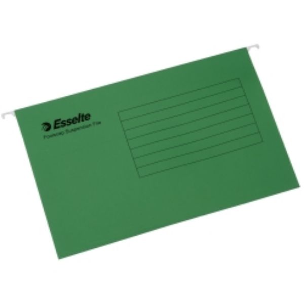 Picture of Suspension File Foolscap Packet 10 Green