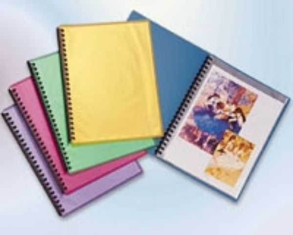 Picture of Display Book A4 20 Pockets Refillable Orange