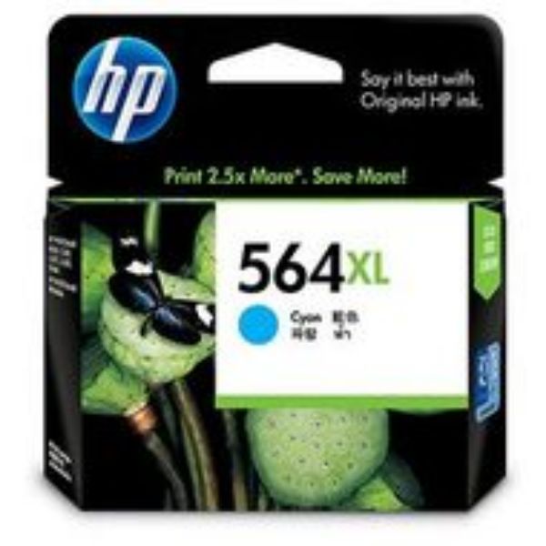 Picture of HP 564XL Cyan Ink Cartridge