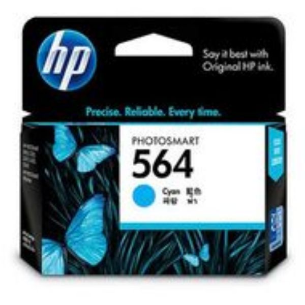 Picture of HP 564 Cyan Ink Cartridge