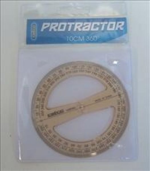 Picture of Protractor 10cm Full Circle