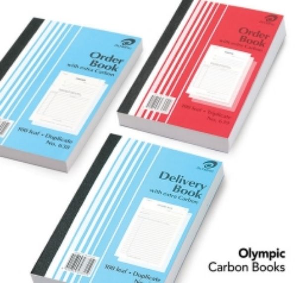 Picture of Cash Receipt Book Olympic #616 Duplicate 250mm X 135mm