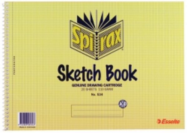Picture of Sketch Book Spirax 534 A4 40 Page