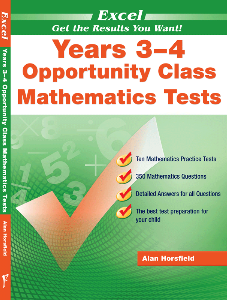 Picture of Excel Test Skills - Opportunity Class Mathematics Tests Years 3 - 4