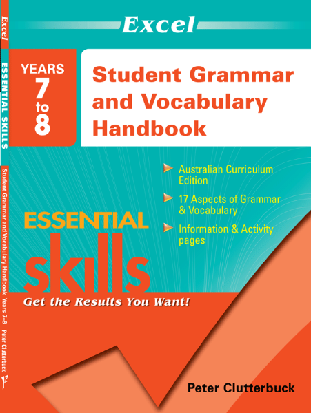 Picture of Excel Essential Skills - Student Grammar and Vocabulary Handbook Years 7-8