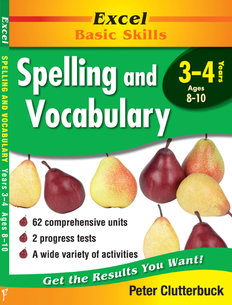 Picture of Excel Basic Skills - Spelling and Vocabulary Years 3 - 4