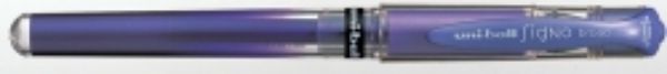 Picture of Pen Uniball Signo Rollerball Broad 1.0mm Metallic Violet