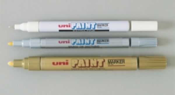 Picture of Marker Uni-ball Paint PX21 Fine 0.8mm-1.2mm Silver