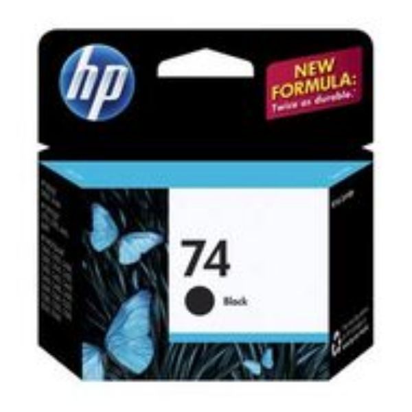 Picture of HP 74 Black Ink Cartridge