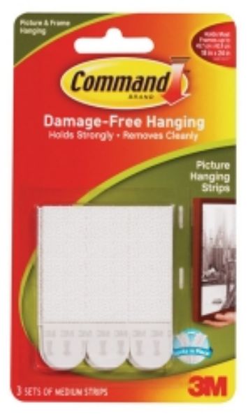 Picture of Picture Hanging Strip Command Medium 17201 Packet 4