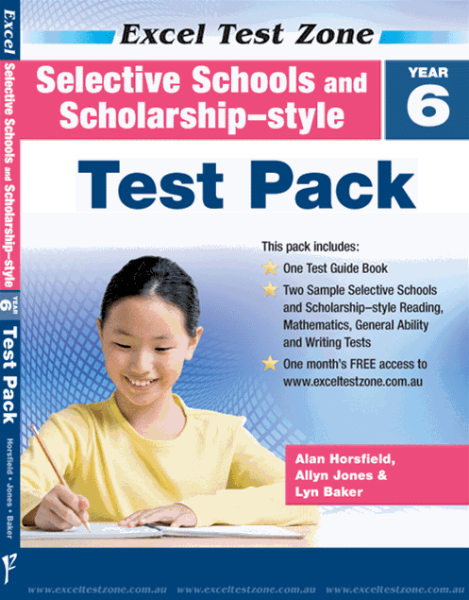 Picture of Excel Test Zone - Selective Schools and Scholarship-style Test Pack Year 6