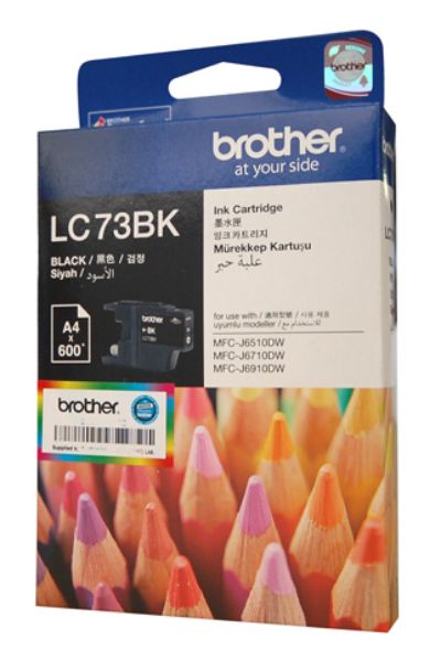Picture of Brother LC-73BK Black Ink Cartridge