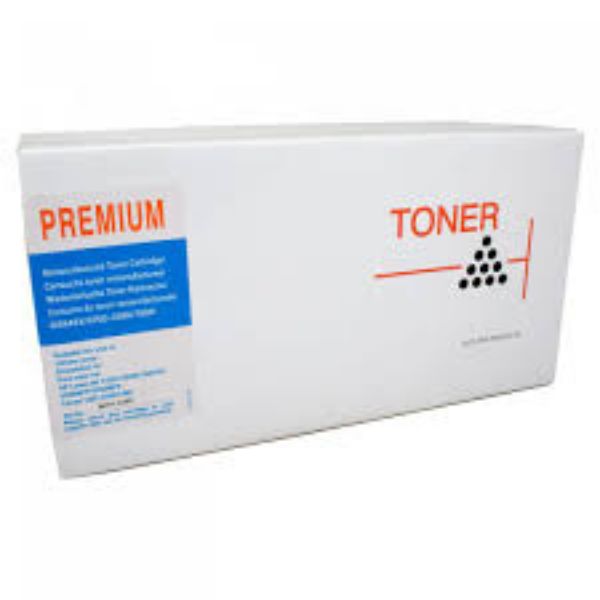 Picture of Remanufactured White-Box HP CB542A Yellow Toner Cartridge