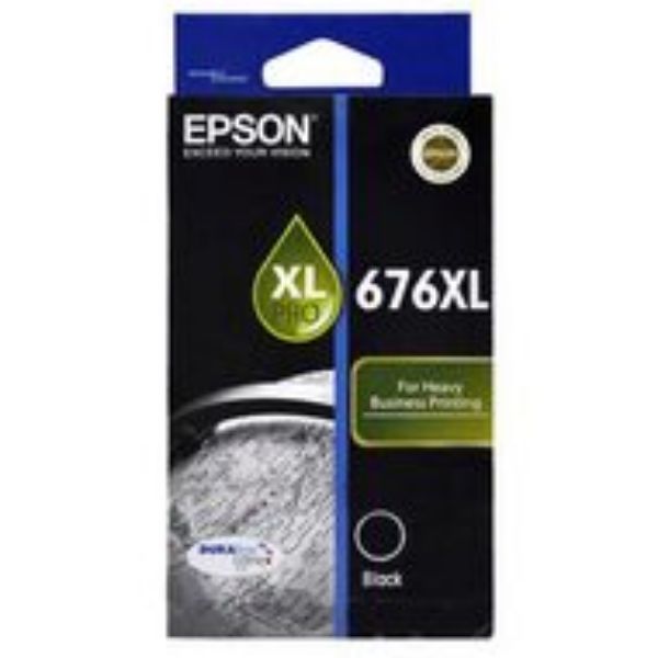 Picture of Epson 676XL Black Ink Cartridge