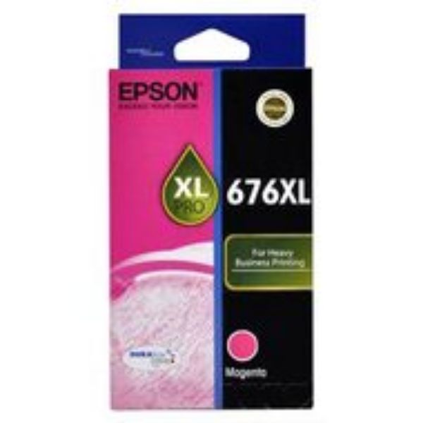 Picture of Epson 676XL Magenta Ink Cartridge