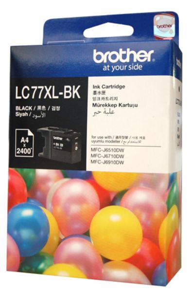 Picture of Brother LC77XL Black Ink Cartridge