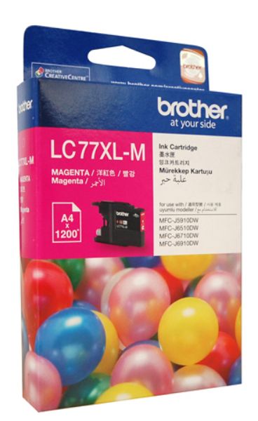 Picture of Brother LC77XL Magenta Ink Cartridge