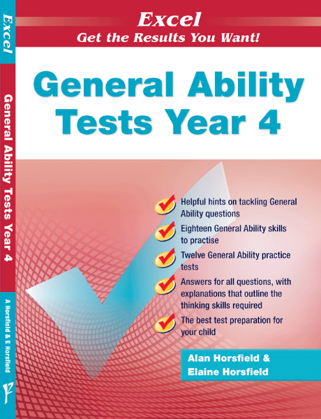 Picture of Excel Test Skills - General Ability Tests Year 4