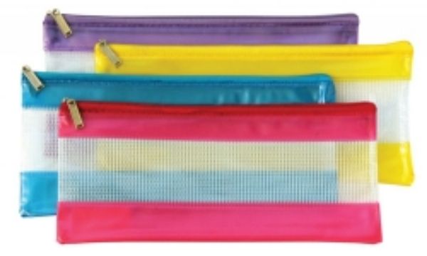 Picture of Pencil Case Sovereign PVC Mesh 228mm x 114mm